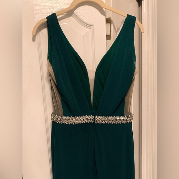 Nina Canacci Green Prom Dress - Size 4 - Picture 2 of 4